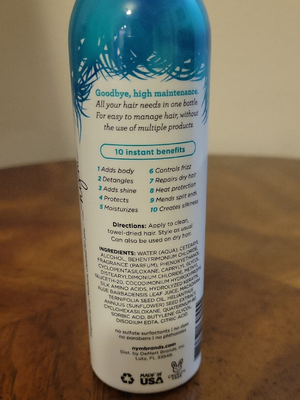 Not Your Mother's All Eyes on Me 10-in-1 Leave-In Detangler/Heat Protectant, New - Picture 4 of 6